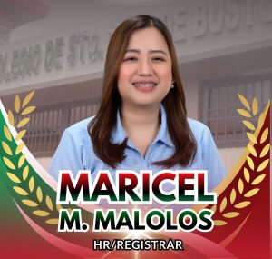 Marciel Malolos - HR/Registrar